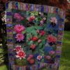 Water Lily P110413 Quilt Blanket  Quilt
